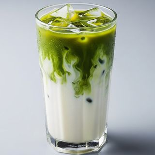 Iced Vanilla Matcha Latte