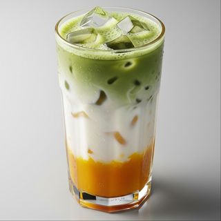 Mango Matcha Latte