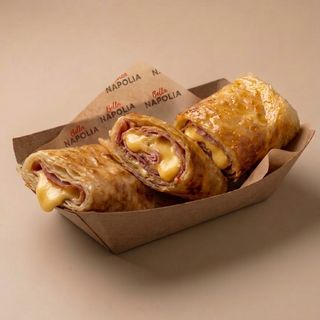 Msemen Dinde Fumée & Fromage Edam