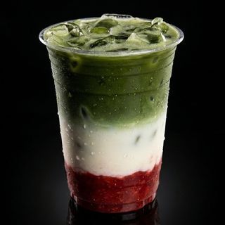 Iced Strawberry Matcha