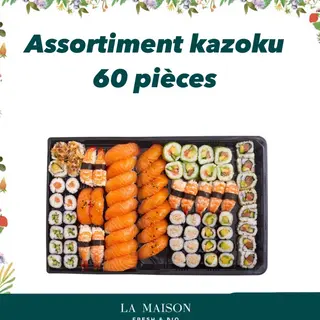 Assortiment Kazoku 60 pièces 