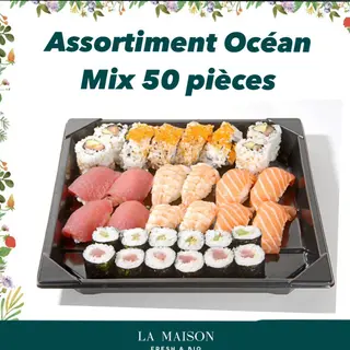 Assortiment Océan Mix 50 pièces 