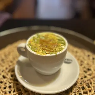 Pistachio coffee