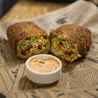 Golden Crunch Burrito