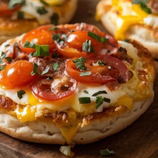 Vegan Cheesy Tomato Muffin