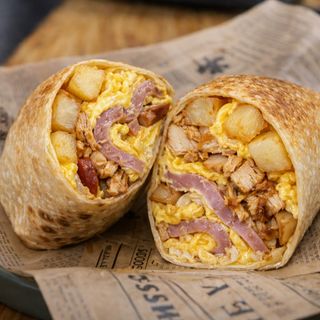 Sunrise Chicken Burrito