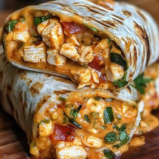 Tacos Rustic Chicken  (with homemade sauce and cheese sauce)