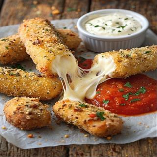 Crispy Mozzarella Sticks