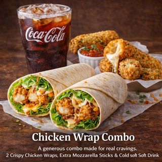 MENU XXL Ultimate Chicken & Cheese Combo