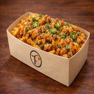 Crispy Chicken Loaded Fries