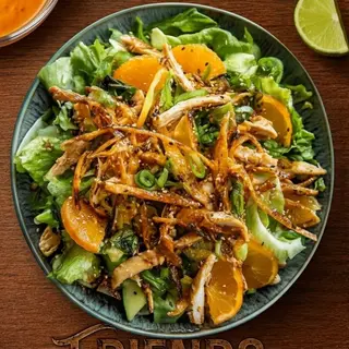 Fresh orange chicken salade signature Friends