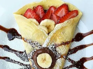 Crepes fruits rouges Friends