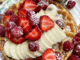 Waffle fruits rouges Friends