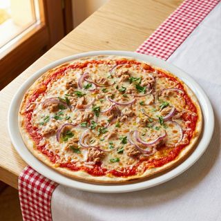 Pizza Thon & Oignon – Style Romain