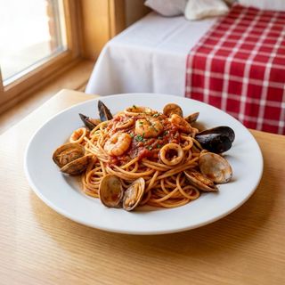 Spaghetti aux Fruits de Mer