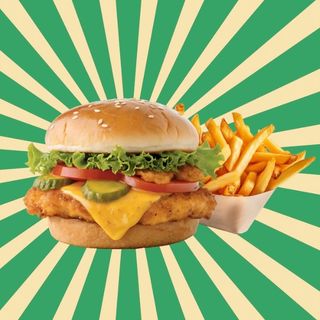 Chicken Cheese Burger