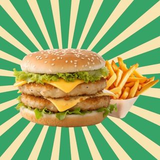 Double Chicken Burger