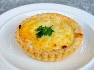 Quiche poulet champignon