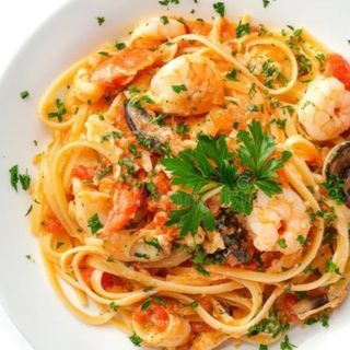 Linguini aux fruits de mer