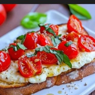 Bruschetta tomates Mozzarella