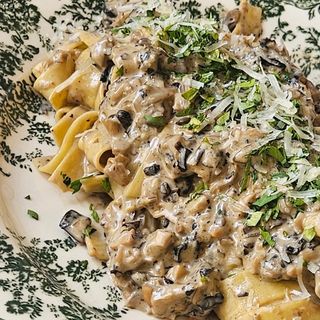 tagliatelle sauce champignion et filet de poulet