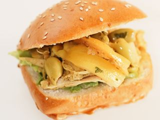 mini sandwich poulet tajine