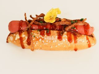 mini navettes hot dog