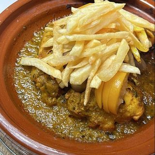 Tajine poulet aux citrcitron