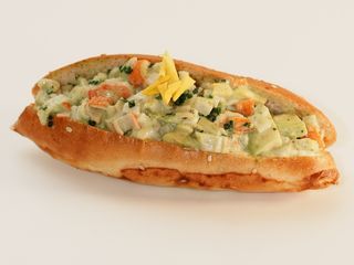 mini navettes avocat gambas