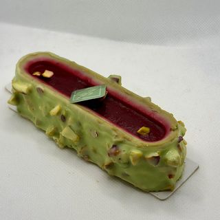 finger pistache framboise