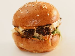 mini burger kefta fromage