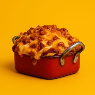 Frites Maison Au Chili Con Carne