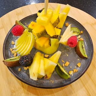 assiette de fruits 