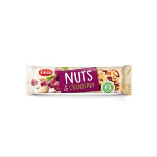 Nuts & Cranberry Bar