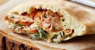 Sandwich Chawarma + Coca