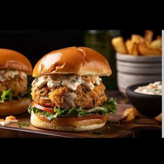 Burger double crispy 