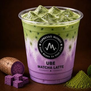 UBE Matcha Latte