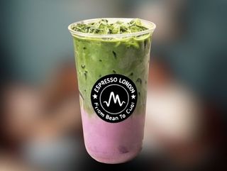 Amarena Matcha Latte