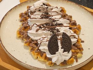 Gauffre nutelle Oreo