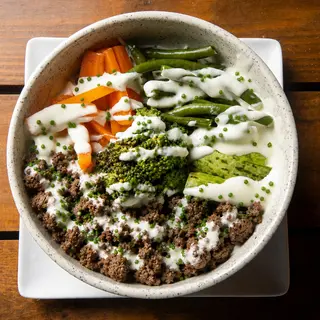 Bowl Viande haché (469 kcal)