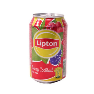 Ice tea fruits rouges