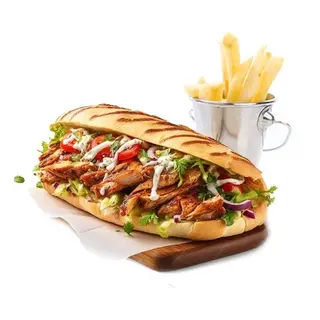 Panini Thon Et Frite