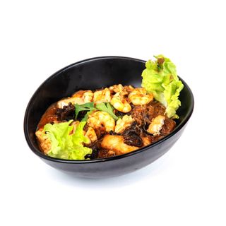 Fruit de mer vermicelle