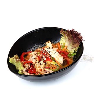 Poulet red curry au lait de coco