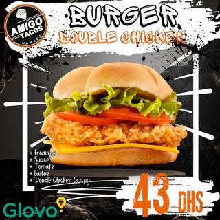 Double Chicken Burger