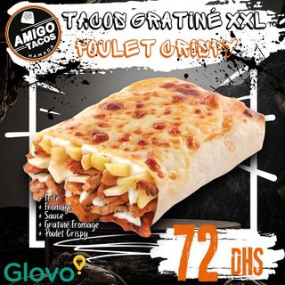 Tacos Gratiné XXL Poulet Crispy