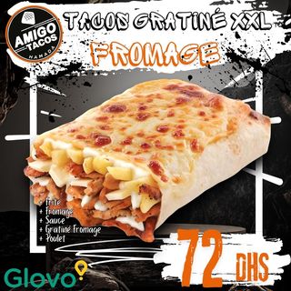 Tacos Gratiné XXL Fromage