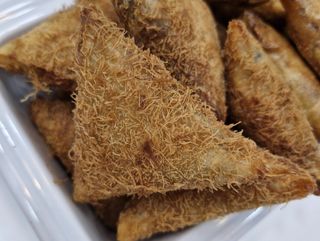 BRIOUATES VIANDE HACHÉE KUNAFA