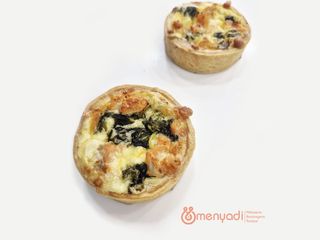 QUICHE AU SAUMON & EPINARDS