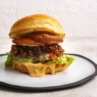 Burger grillé
